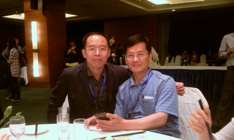 With Prof. Xu (in Shanghai)