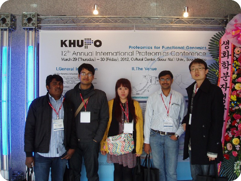 at KHUPO conference (2012)