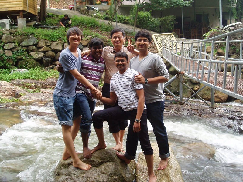 Members at Palgong Mt. (2012)